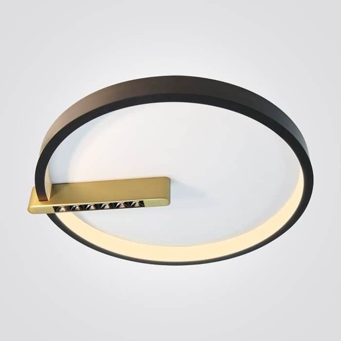 צמוד תקרה רבינו שחור זהב