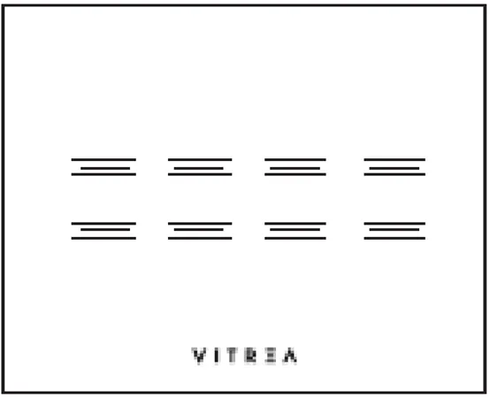ארבעה זוגות לחצני UP/DOWN לתריס חכם VITREA