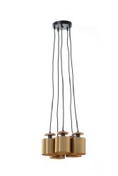 מנורת תלייה COPA 5xE27 זהב