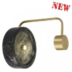 ארט צמוד קיר רושה שחור-פליז