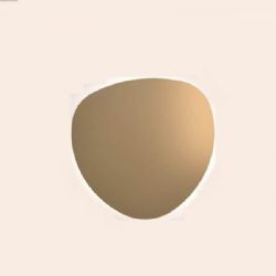 אמורפי קיר קוטר 26 סמ פליז