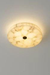 גוף תאורה צמוד תקרה שיש ספרדי