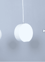 צורות תלייה דקורטיבי לבן 2