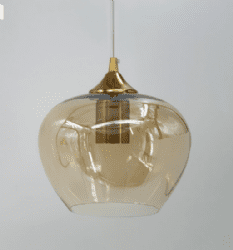 מנורת תלייה ויטה 2 230 מ"מ שמפניה