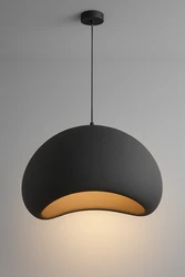 מנורת תליה בטון אפור